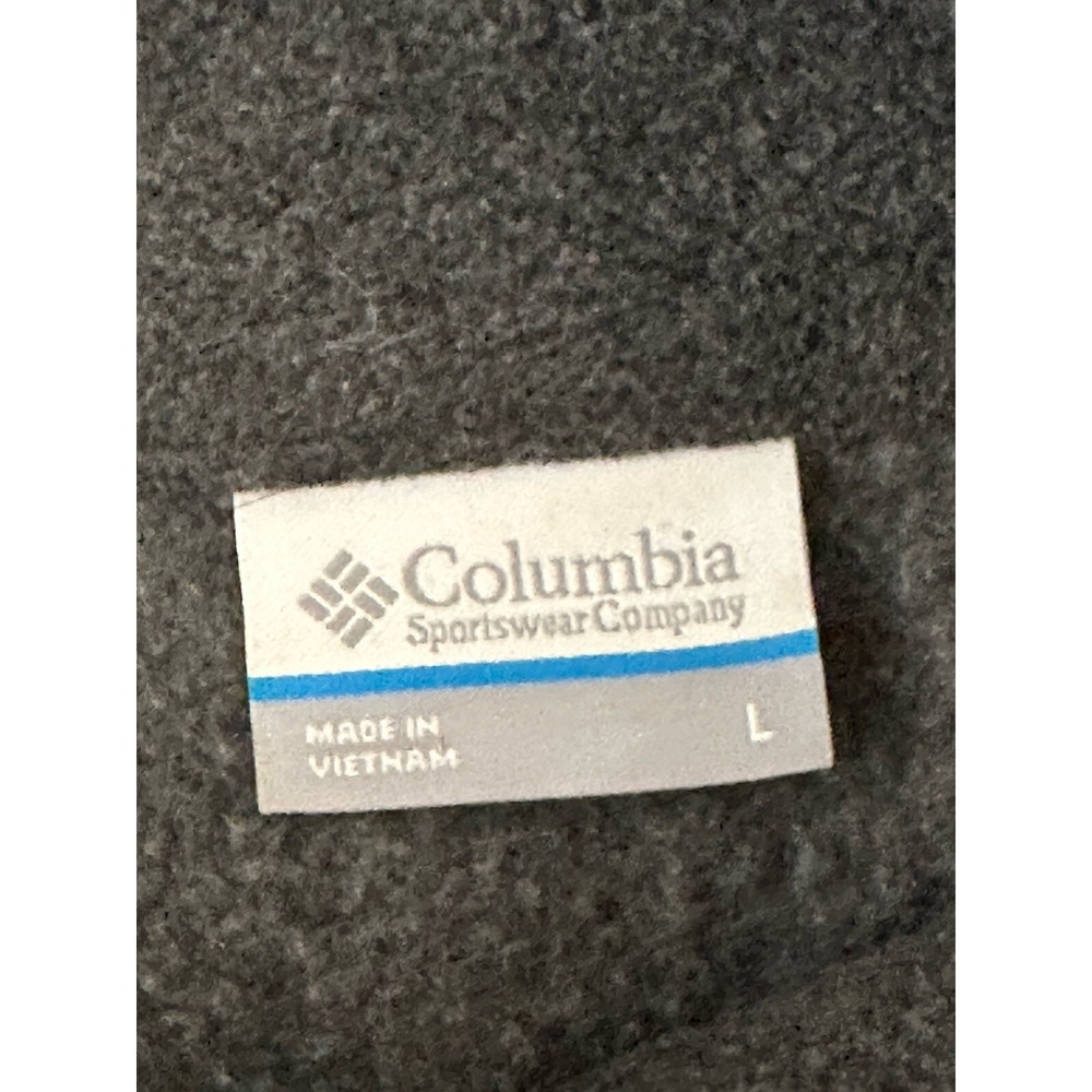 Columbia Sportswear Sawyer Rapids Fleece Zip Up Vest Gray Womens Large Mock Neck - Picture 6 of 10